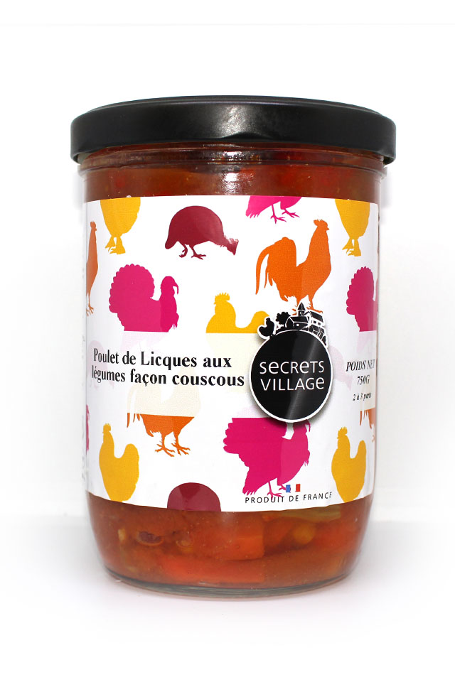 Poulet de Licques aux légumes façon couscous