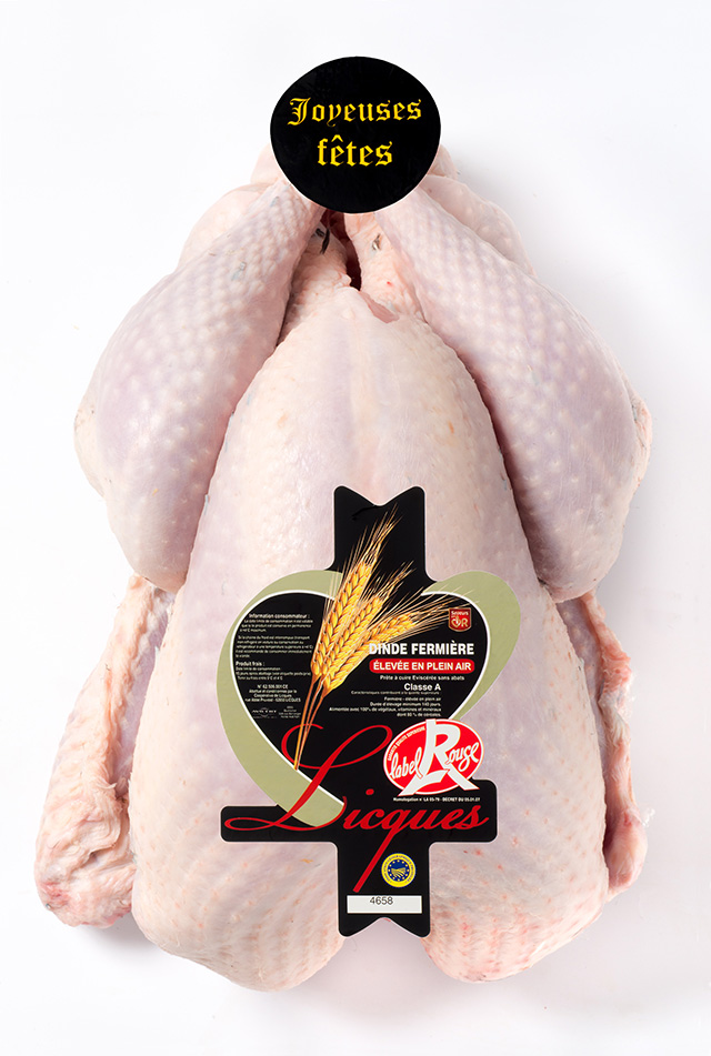 Dinde fermière Label Rouge