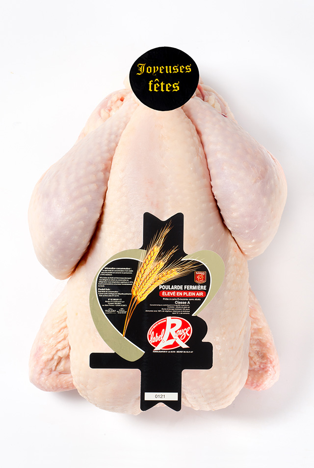 Poularde fermière Label Rouge